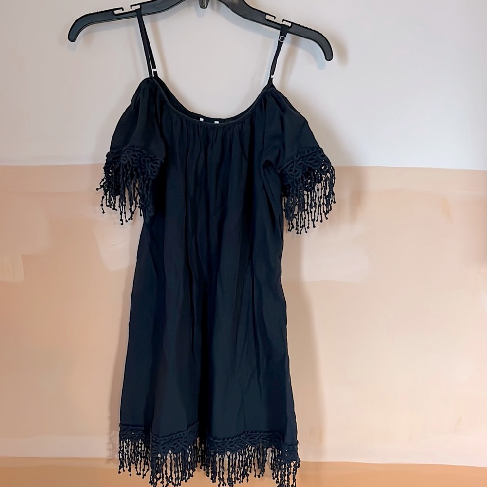 Off the shoulder fun mini dress